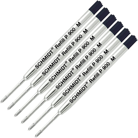 Schmidt P 900 Medium Parker Ballpoint Refills  | 10 Pack