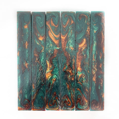 “Mississippi Queen” Resin Pen Blanks