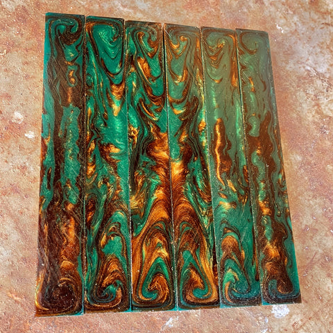 “Mississippi Queen” Resin Pen Blanks