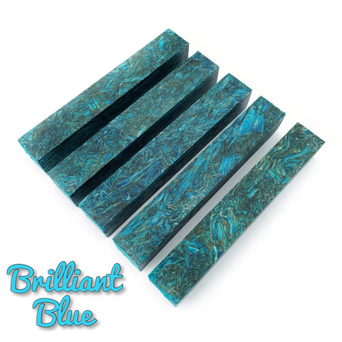 HempWood 6” Stabilized Pen Blanks | Single Color