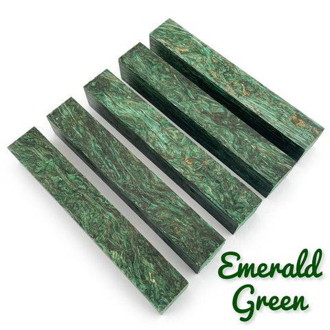 HempWood 6” Stabilized Pen Blanks | Single Color