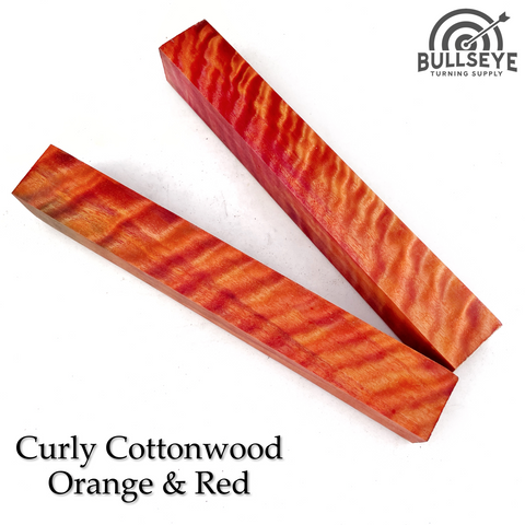 Curly Cottonwood | Double Dyed & Stabilized