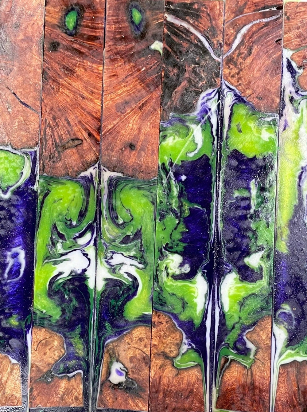“Electric Love" Hybrid Pen Blanks
