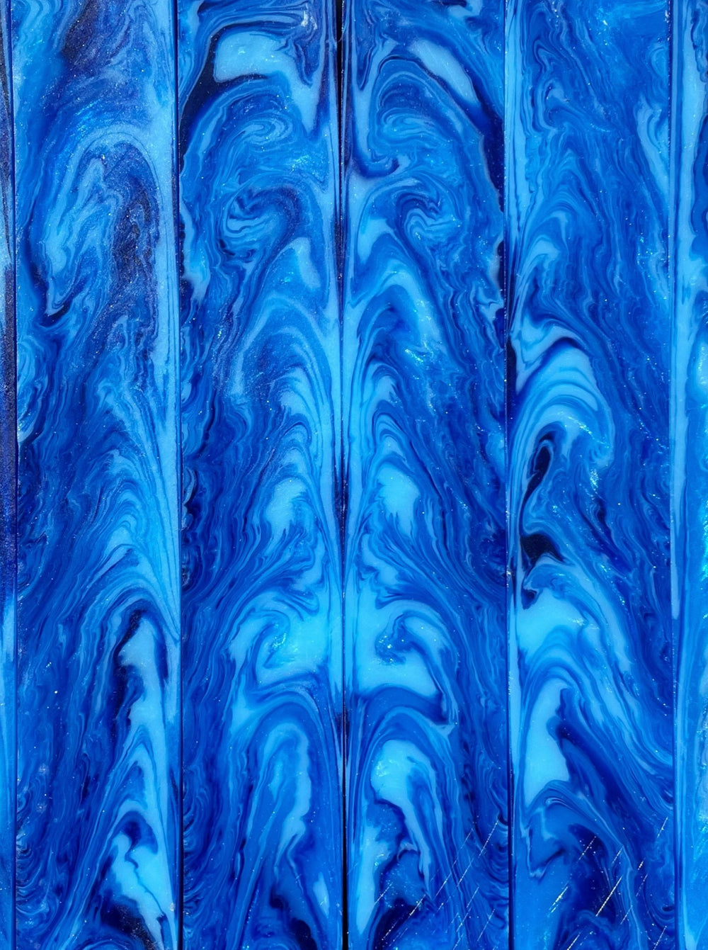 “Cool Change" Resin Pen Blanks