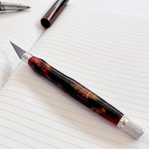 “Fire on the Mountain” Resin Pen Blanks