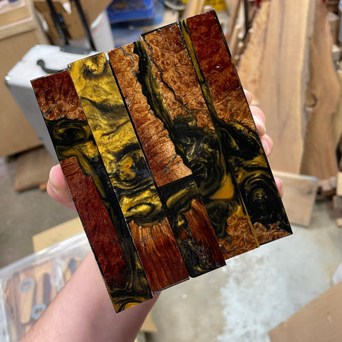 “Thunder Road” Hybrid Pen Blanks