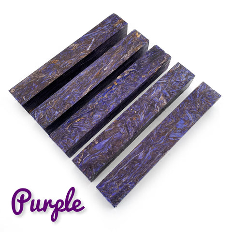 HempWood 6” Stabilized Pen Blanks | Single Color