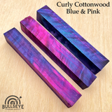 Curly Cottonwood | Double Dyed & Stabilized