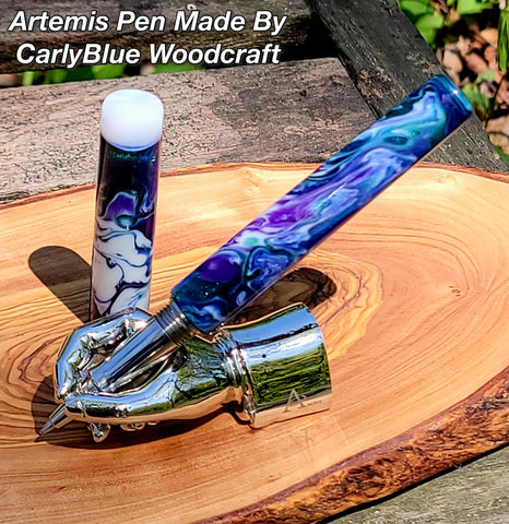 “Into The Mystic” Resin Pen Blanks