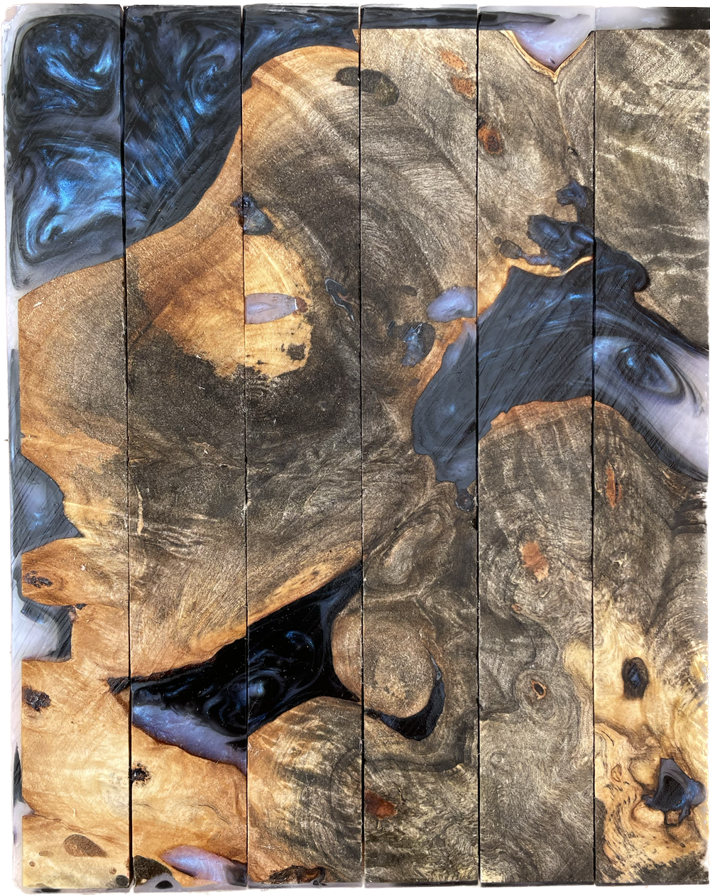 “Magic Night” Hybrid Pen Blanks