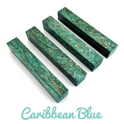 HempWood 6” Stabilized Pen Blanks | Single Color