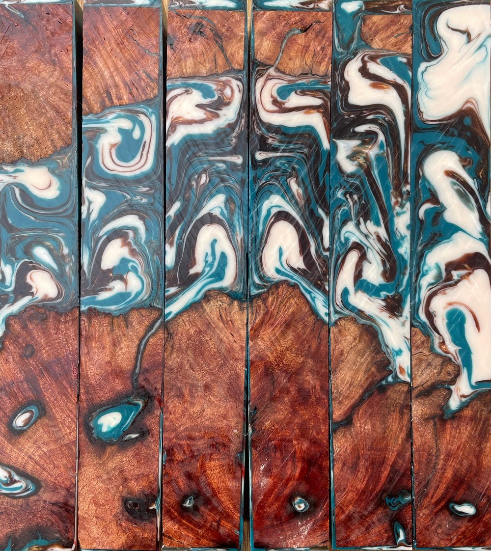 "Long Way Round" Hybrid Pen Blanks
